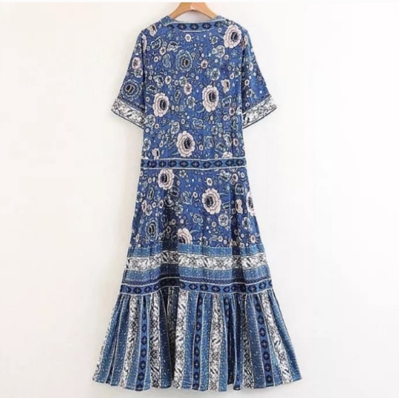 Floral Boho Gown - Picture 2 of 3